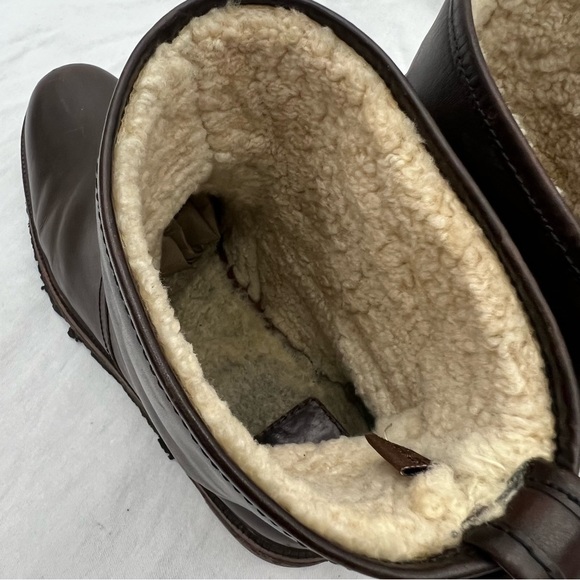 COACH Harvey Boot Mens 11 B MSRP $495 Brown Leather Slip on - Picture 10 of 13